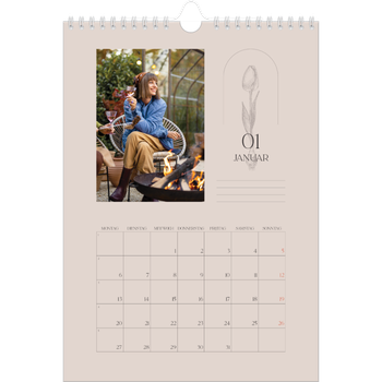 Fotokalender A4 — Einfach botanisch