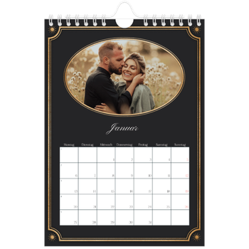 Fotokalender A5 — Vintage und klassisch