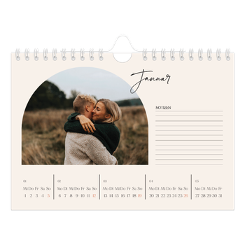 Fotokalender A5 — Erinnerungsbogen