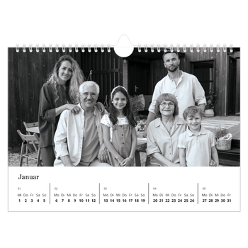 Fotokalender A4 — Fokus