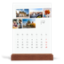 Tischkalender mit Holzfuß Hochformat  — Städtereise [Februar]