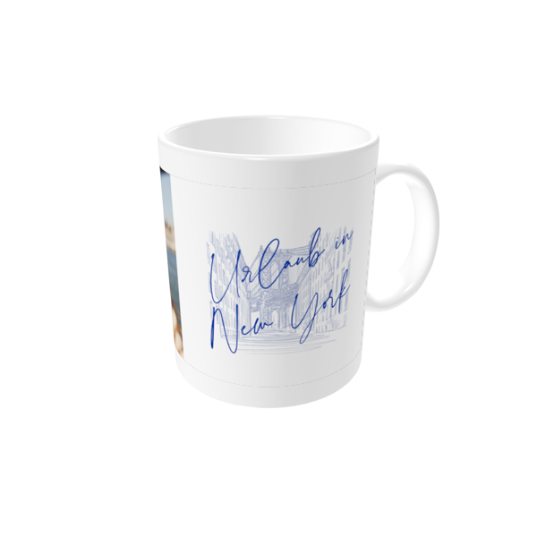 Tasse bedrucken — Stadtskizze - New York