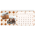 Tischkalender — Retro-Muster [deckblatt]
