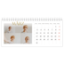 Tischkalender — Großer goldener Text [Marsch]