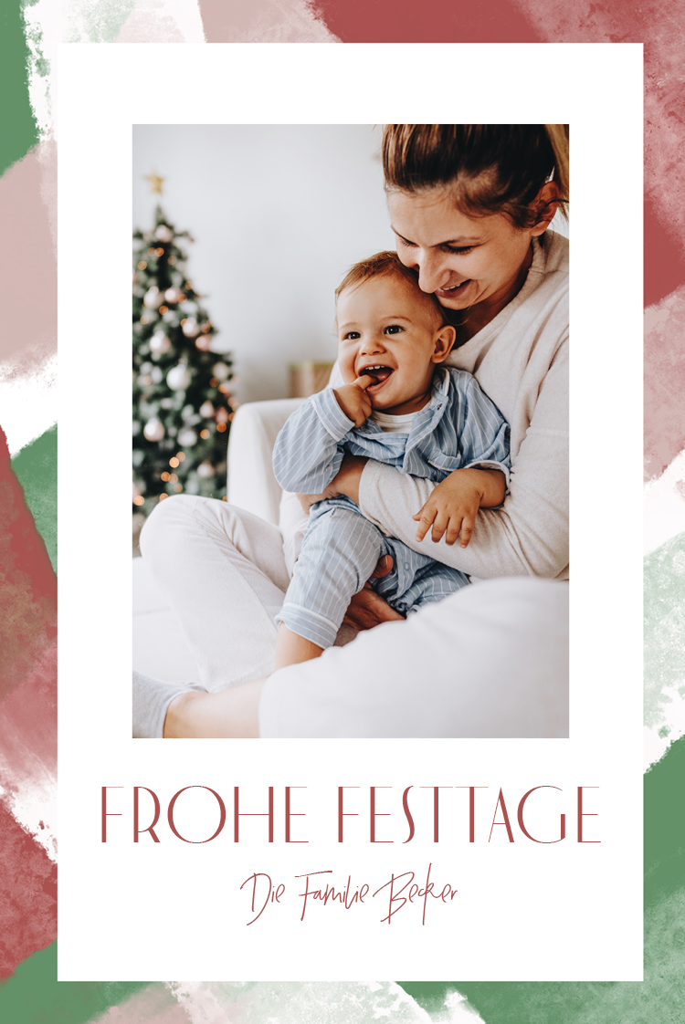 Fotokarten — Farbroller-Effekt