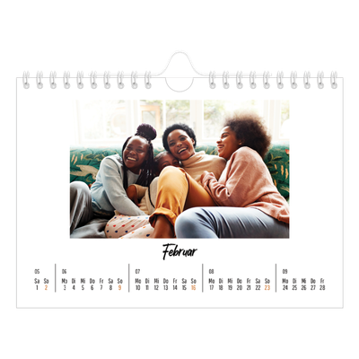 Fotokalender A5 — Das bin ich [Februar]