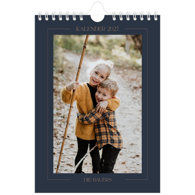 Fotokalender A5 — Preußisch Blau [deckblatt]