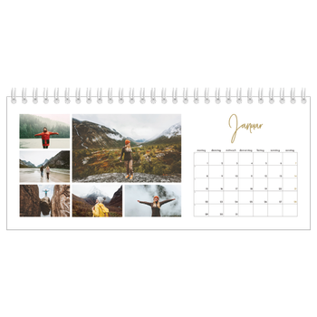 Tischkalender — Handgeschrieben