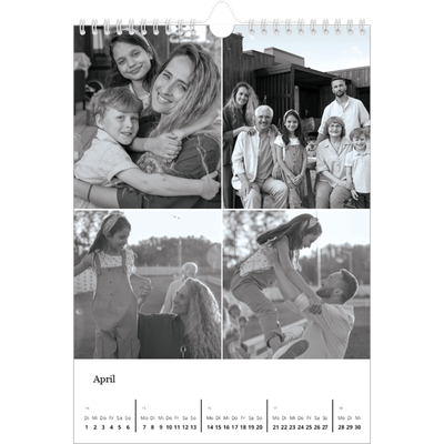 Fotokalender A5 — Fokus [April]