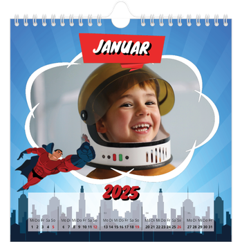 Fotokalender Quadratisch — Comic-Buch