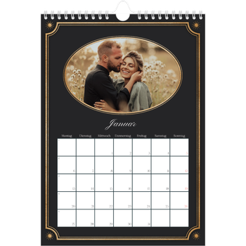 Fotokalender A4 — Vintage und klassisch