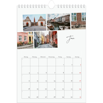 Fotokalender A4 — Städtereise