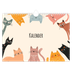 Fotokalender A4 — Katzenpfoten und Kritzeleien [deckblatt]