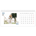 Tischkalender — Doppelter Text [deckblatt]
