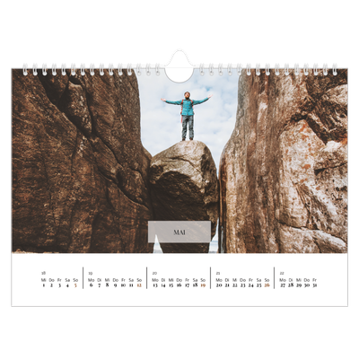 Fotokalender A4 — Klassischer Kalender [deckblatt]