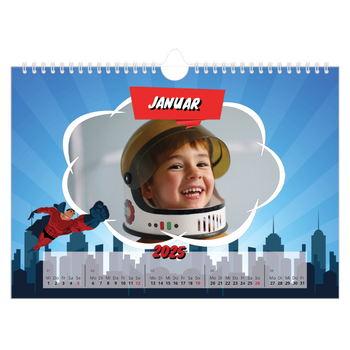 Fotokalender A4 — Comic-Buch