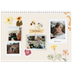 Fotokalender A4 doppelt (30 x 40 cm) — Vintage Scrapbook [deckblatt]