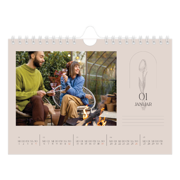 Fotokalender A5 — Einfach botanisch