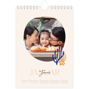 Fotokalender A5 — Verspielte Korallen