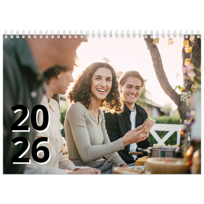 Fotokalender A4 doppelt (30 x 40 cm) — Große Zeichen [deckblatt]