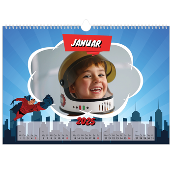 Fotokalender A3 — Comic-Buch