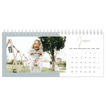 Tischkalender — Erdige Töne