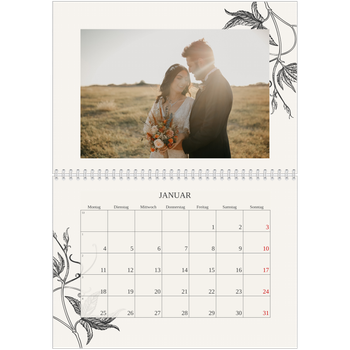 Fotokalender A4 doppelt — Tinte und Efeu