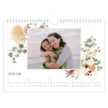 Fotokalender A4 — Boho