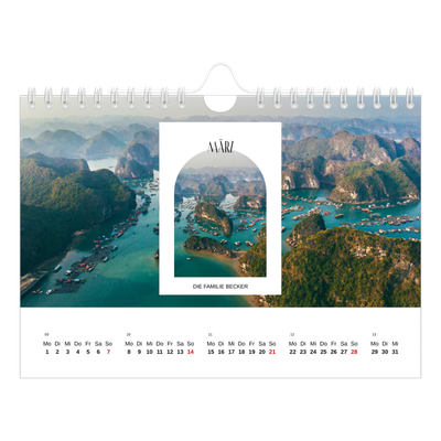 Fotokalender A5 — Der offene Bogen [Marsch]