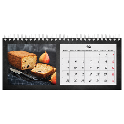 Tischkalender — Kreidetafel-Stil [deckblatt]