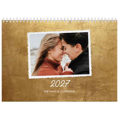 Fotokalender A4 doppelt (30 x 40 cm) — Fotosammlung [deckblatt]