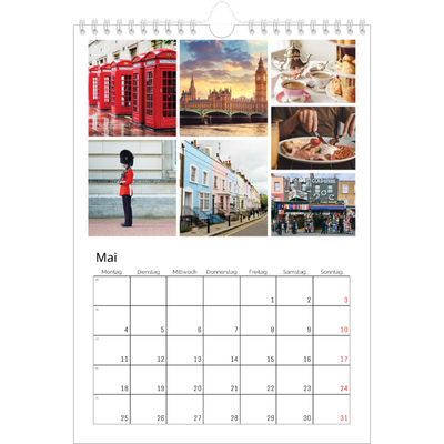Fotokalender A4 (20 x 30 cm) — Kollage [deckblatt]