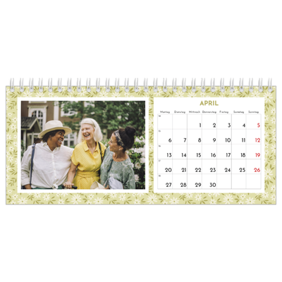 Tischkalender — In voller Blüte [April]