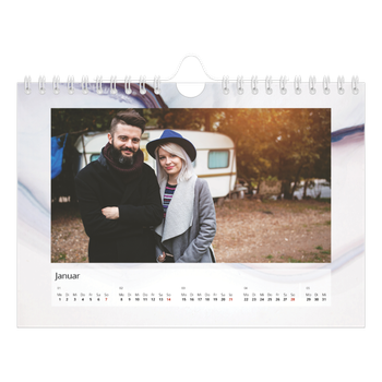 Fotokalender A5 — Tintenflecken
