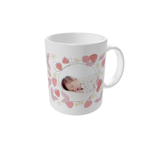Tasse bedrucken — Süße Erdbeeren