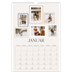 A3 Jahreskalender — Fotowand [Januar]