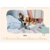 Fotokalender A3 — Hundepfoten und Kritzeleien [Februar]