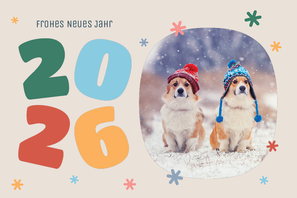 Fotokarten — Kunterbunte Wünsche