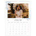 A3 Jahreskalender — Elegante Blumen [Januar]