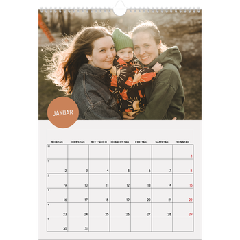 Fotokalender A3 — Fotosticker