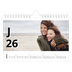 Fotokalender A5 — Große Zeichen [Januar]