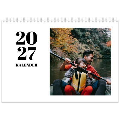 Fotokalender A4 doppelt (30 x 40 cm) — Serif und Momente [deckblatt]