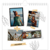 Jahreskalender Quadratisch — Scrapbook-Flair [deckblatt]