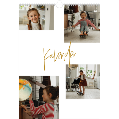 A3 Jahreskalender — Goldstift [deckblatt]