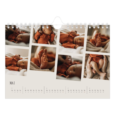 Fotokalender A5 — Momente in Bewegung [deckblatt]