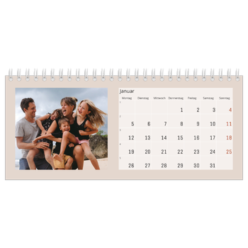 Tischkalender — Erdtöne