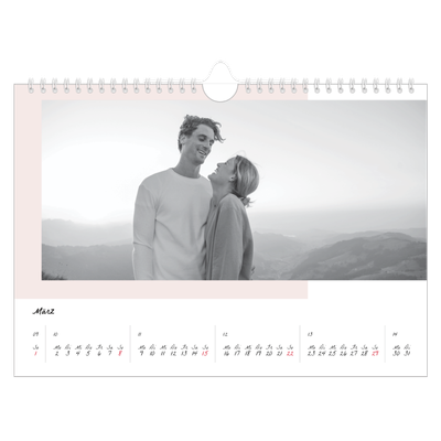 Fotokalender A4 — Farbige Rahmen [Marsch]