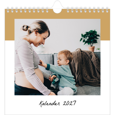 Jahreskalender Quadratisch — Listen Kalender [deckblatt]