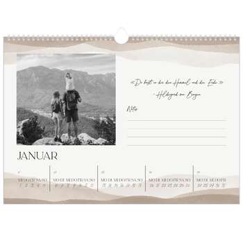 Fotokalender A3 — Positive Zitate