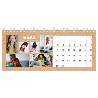Tischkalender — Magazinstil [Marsch]